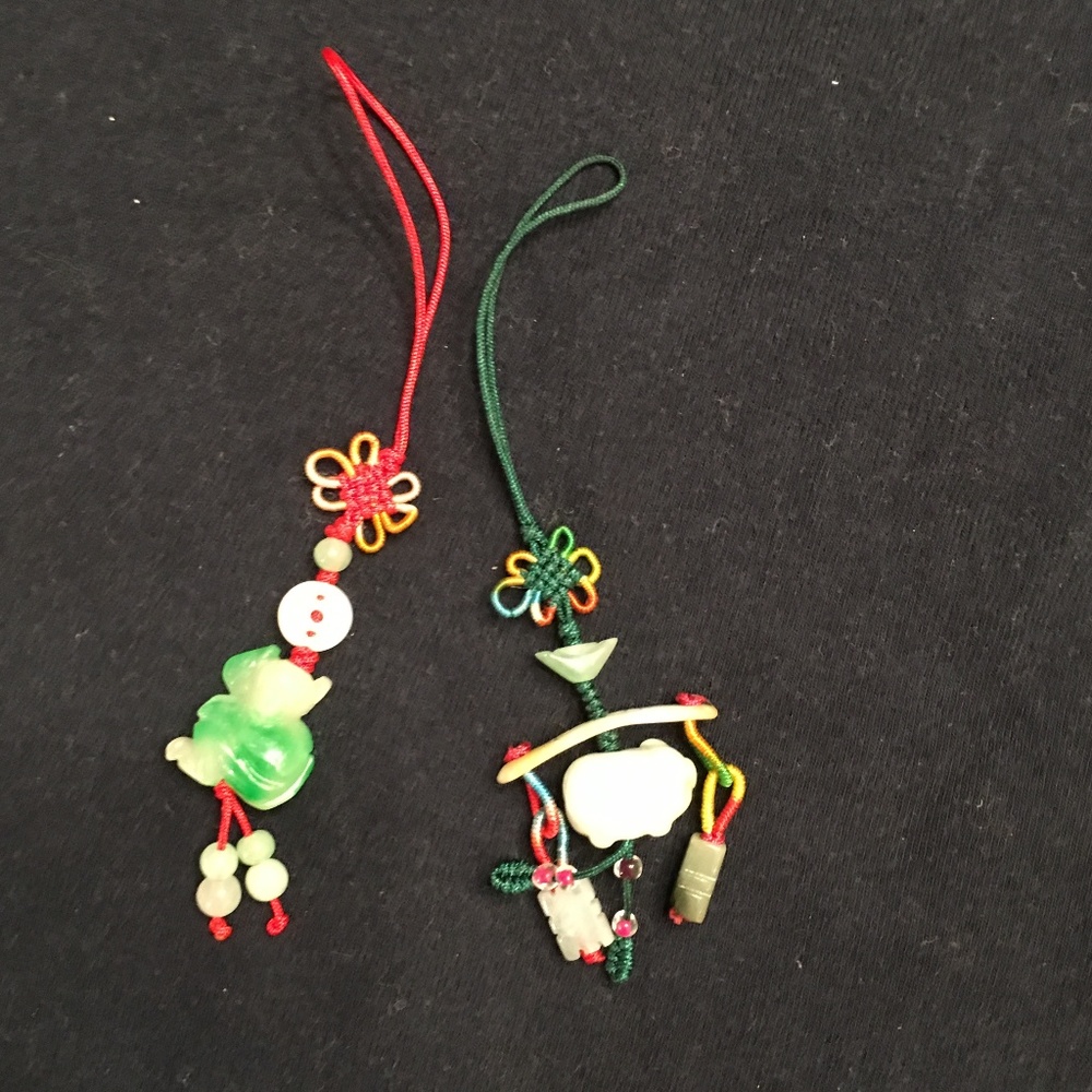 Set of Jade Lucky Charms